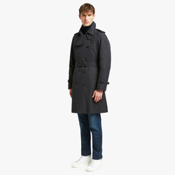RAGLAN-ONE MEN TRENCH, DARK NAVY, SIZE 58