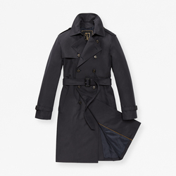 FIORI OSCURI MEN TRENCH, DARK NAVY, SIZE 48