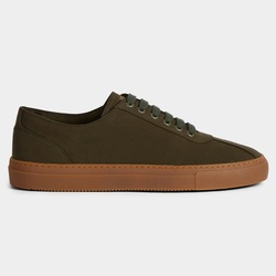 CORSARO SNEAKERS, MILITARY GREEN, SIZE 45