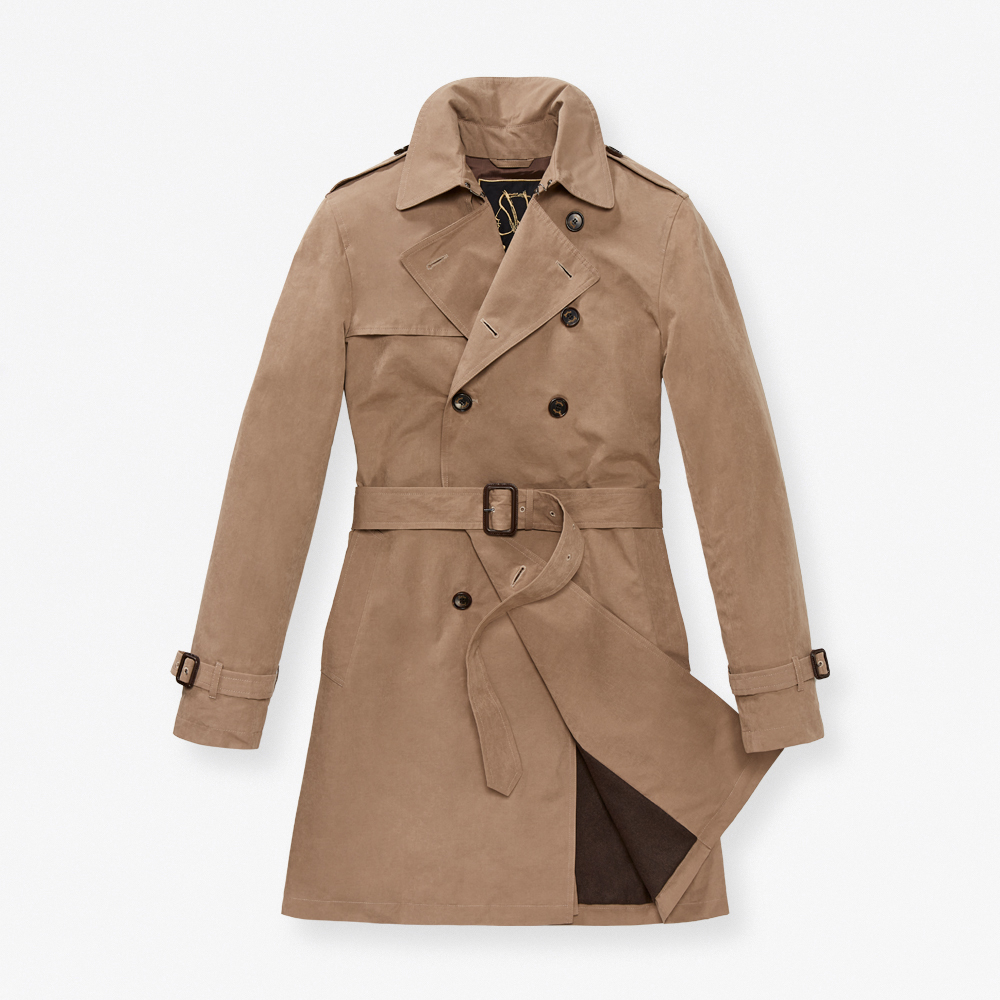 Sealup - BRUSHED COTTON SUPER MEN TRENCH