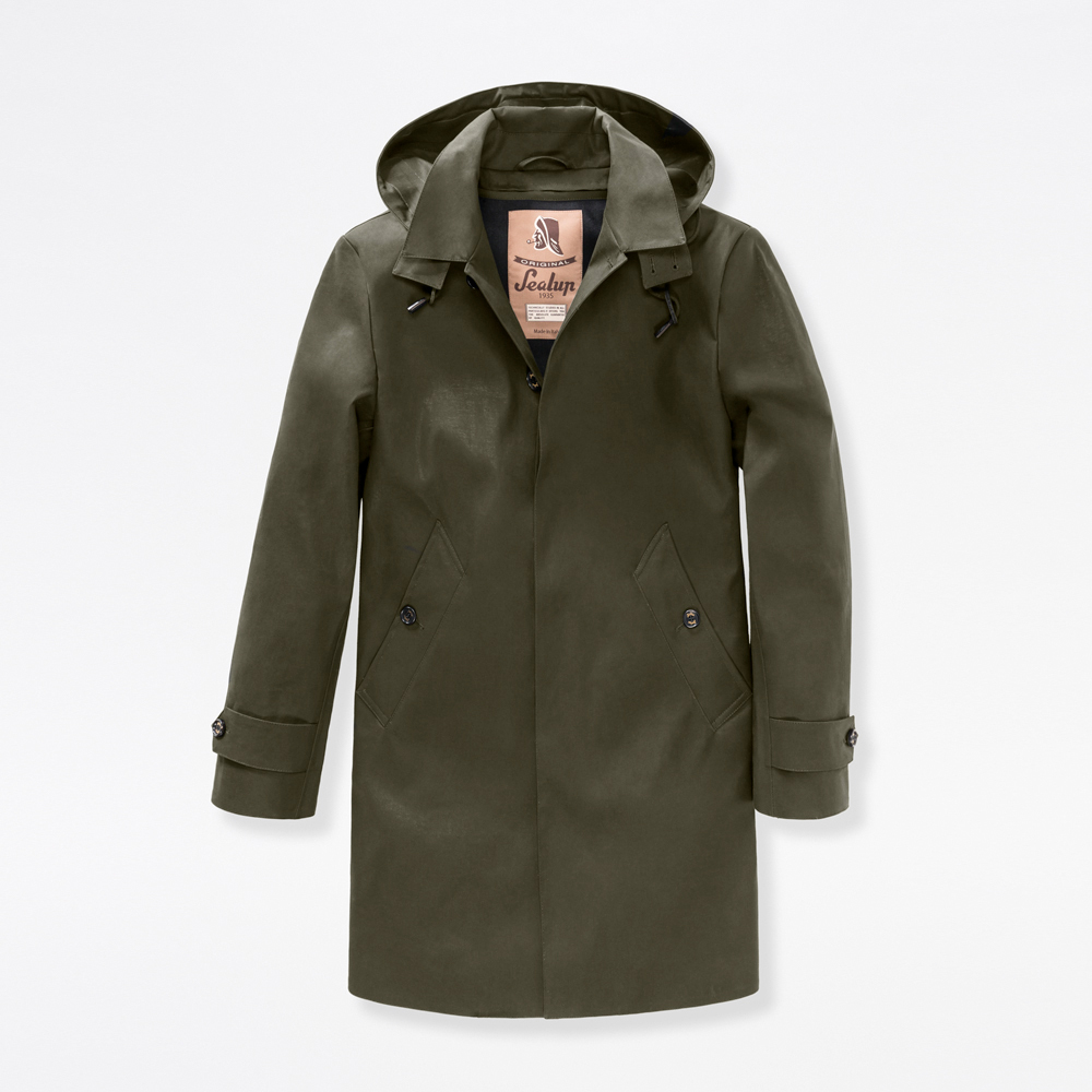 Sealup - HOODED MAC MEN RAINCOAT