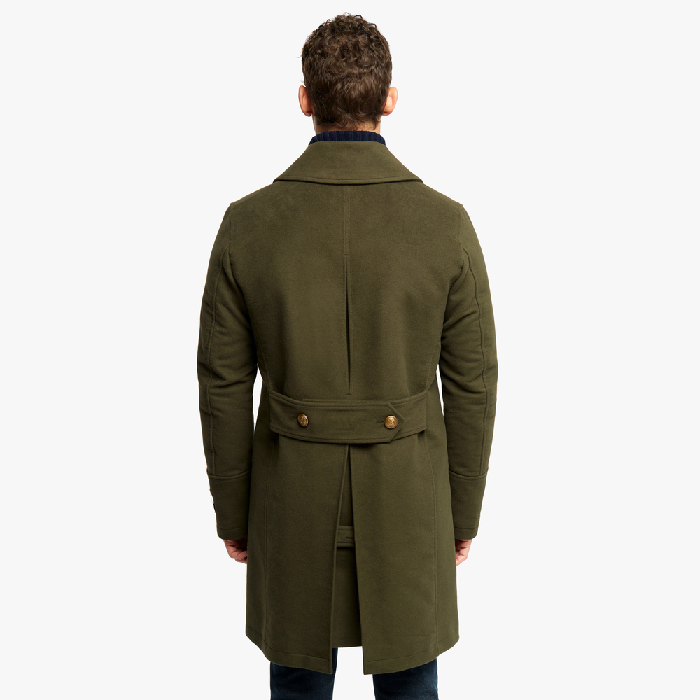 peacoat mens green