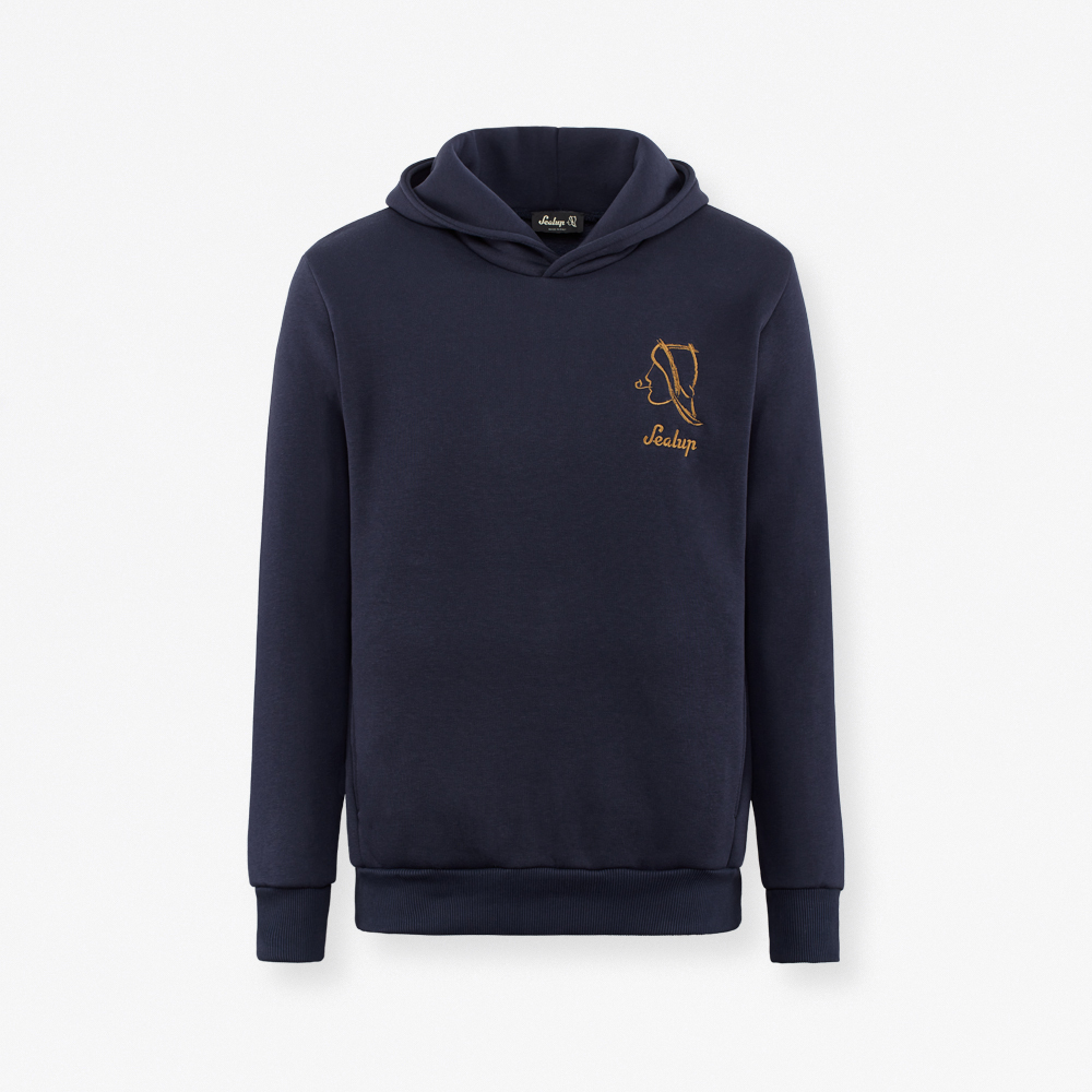 Sealup - UNISEX HOODIE WITH SEA WOLF